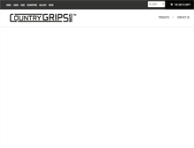 Tablet Screenshot of countrygrips.com